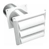 Universals 4inch Dryer Vent Kits Extracts Valves Duct Grills Cover Dryer Vent Wall Plate With Hose for Bathroom Exhaust Fan