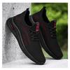 Men's Summer Shoes, Fly Woven Casual Shoes, Men's Breathable Soft Soled Shoes