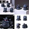 Resins Magics Cats Figurine Halloweens Decoration for Shelf Desktop Spookys Home Ornament