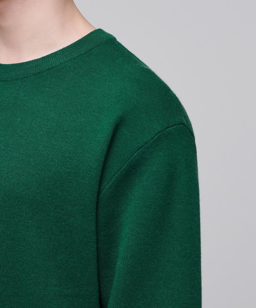 Musinsa Standard Maglia Girocollo Minimal [Verde Jolly]