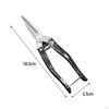 , Garden Pruning Shear, Multi Functional Stainless Steel Sharp Pruners, Fruit Picking Scissors, for