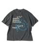 TRAVEL Helix Pigment Short Sleeve T-Shirt Black Charcoal