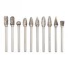 10 Piece DIY Grinding Heads Set with Design for Multiple Uses