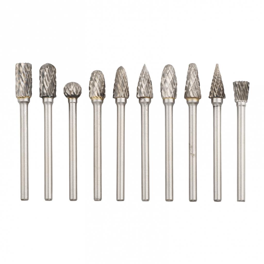 10 Piece DIY Grinding Heads Set with Design for Multiple Uses