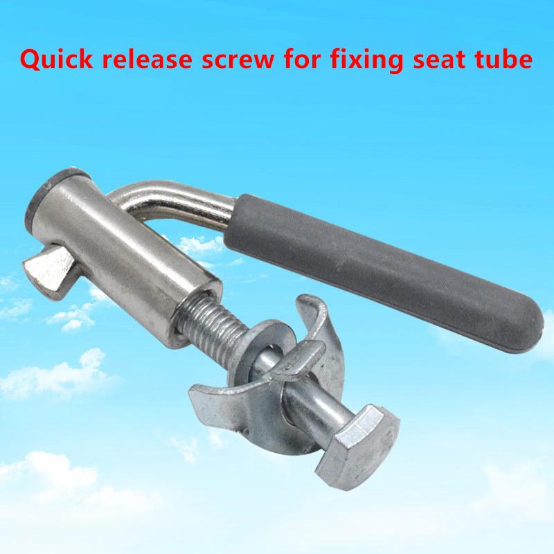 Bicycle Seatpost Fixing Screws Seatpost Quick-Release Fasteners Folding Saddle Post Seatpost Seatpost Clamp Clip