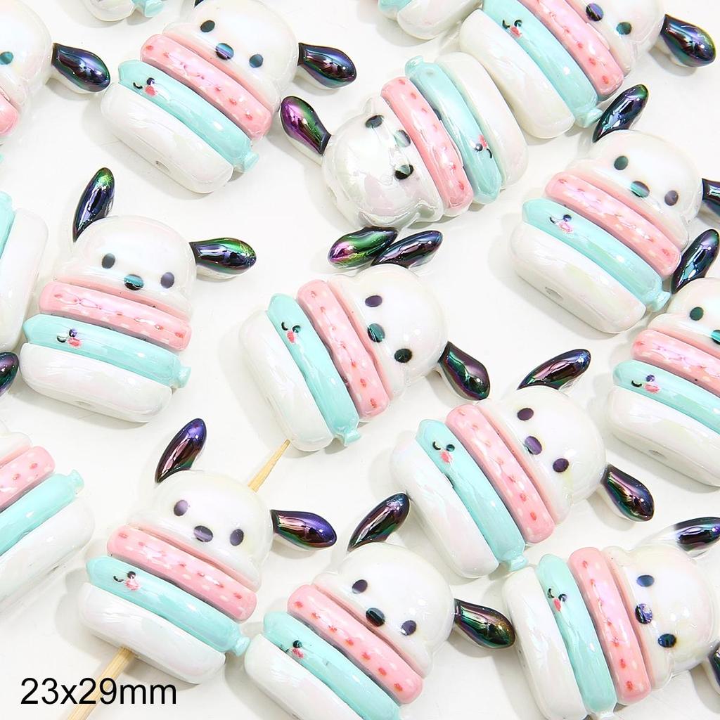 Harzperlen-Anhänger-Charms für Schmuckzubehör, DIY-Halskette, Armband-Zubehör