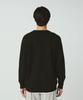 Snow Peak Washable Wool Crewneck Knit Knit and Sew Long Sleeve for Men and Size L KN-25AU001 Sweater/Cut T-Shirt Women, Black,