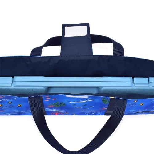 COLORFUL CANDY STYLE Water-Repellent, Lightweight Melodica Case in Blue Lagoon (All-Over Print) - Water-Repellent, Lightweight, Stain-Resistant, and W