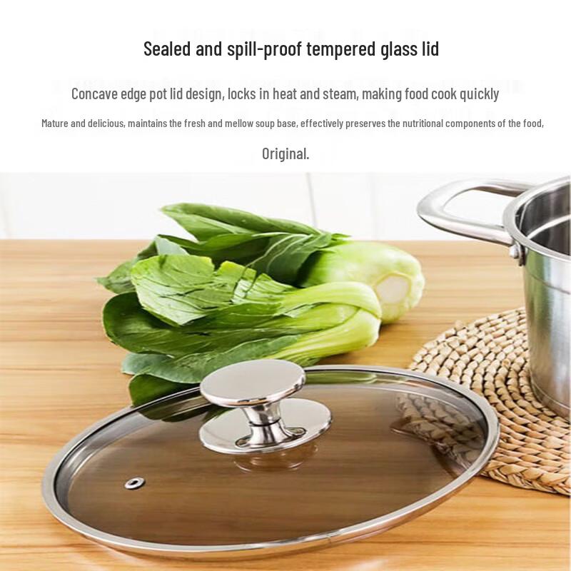 KOBACH 22cm 304 Stainless Steel Soup & Stew Pot
