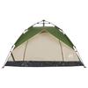 Vidaxl Tourist Tent, 2-Person, Green, Quick Setup
