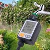 Programmable Water Timer with Auto Rain Delay IPX5 Waterproof and Large LCD Display for Garden Sprinkler Systems