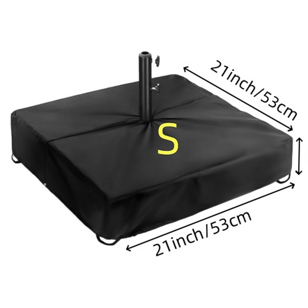 Outdoor Umbrella Base Cover with Waterproof Oxford Fabric and Reinforced Zipper Closure To Protect Against Rain Dust and Wind