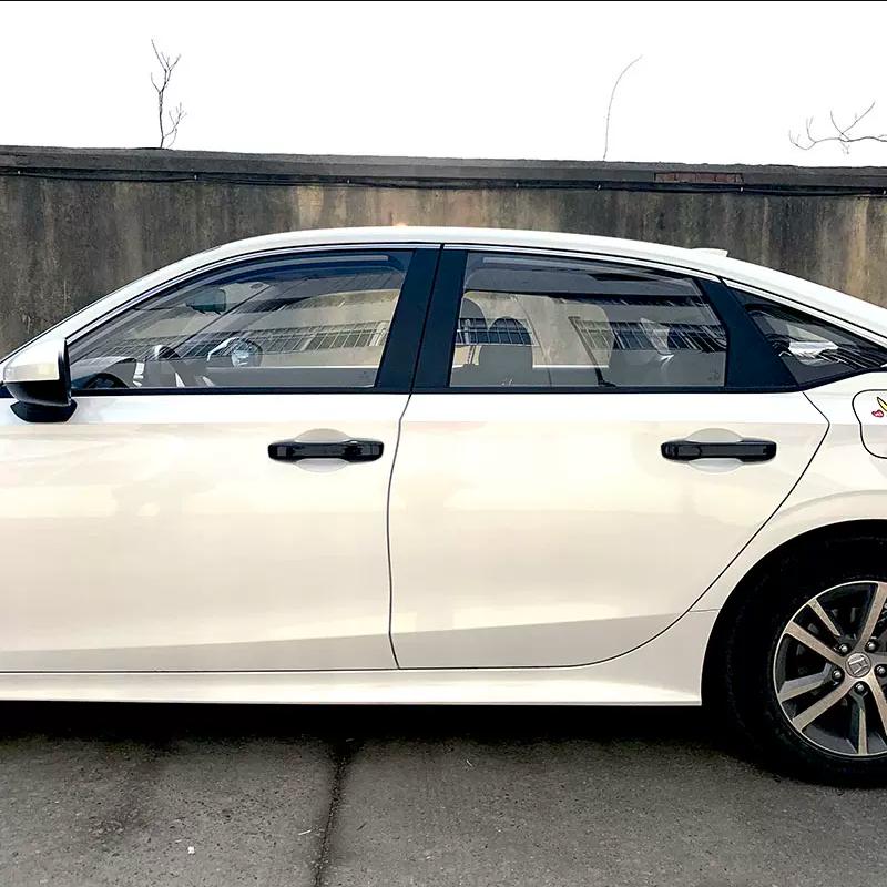 Bright black Door Handles Cover Trim 4pcs For Honda Civic