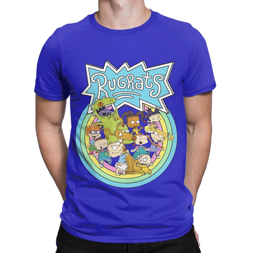 Rrugarts Rainbow Circle Group Shot Retro Poster Novelty Graphic 100 Cotton Tshirt Rrugarts Tees Tops For Unisex