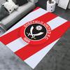 2025 Nový koberec Sheffield United FC pro obývací pokoj, ložnici, domácí dekoraci pohovky, dětskou hru, protiskluzová podlahová rohož