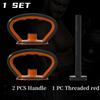 Adjustable Kettlebell Handle & Dumbbell Stand for Home Fitness