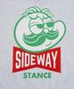 [IMPROVES] [SIDEWAYSTANCE] Snack Logo Fleece Half-Zip Sweatshirt