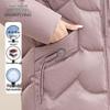 Snow Flying Women's Mid-Length 90% Down Winter Coat