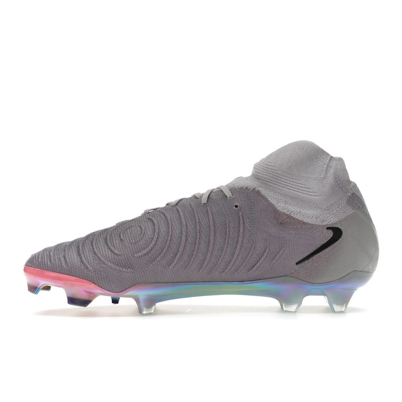 Nike Phantom Luna 2 Elite AS FG High Rising Gem Pack Unisex Sneakers Grey Atmosphere-Grey Black FN6922-001