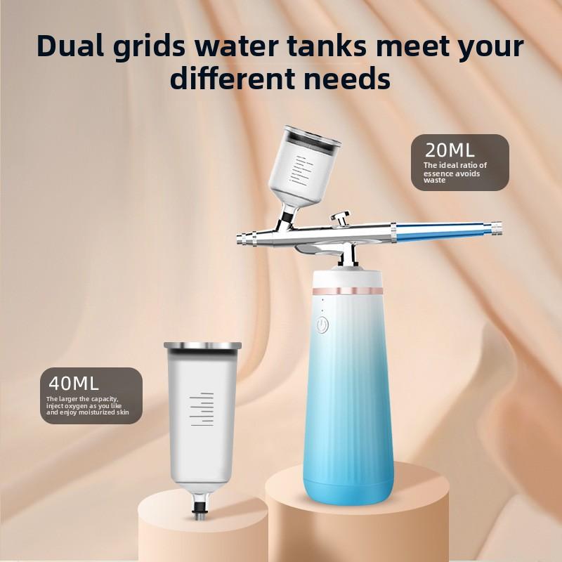 Hydration Oxygen Injection Instrument Beauty Instrument Household Facial Essence Introduction Instrument Oxygen Injection Handheld Spray Instrument