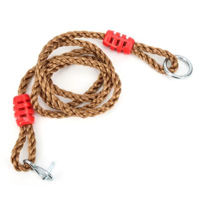 Adjustable PE Connection Rope Swing Climbing Rope Hanging Ring Connection Bearing Lengthen