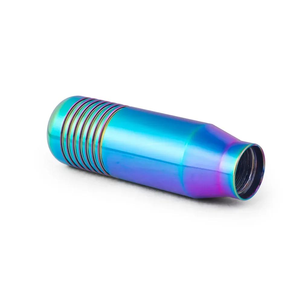 8.5CM Stylish Gear Shift Knob Stick Manual Transmission Universal Car Aluminum Extended JDM Gear Shifter Gear Head Knob NO LOGO