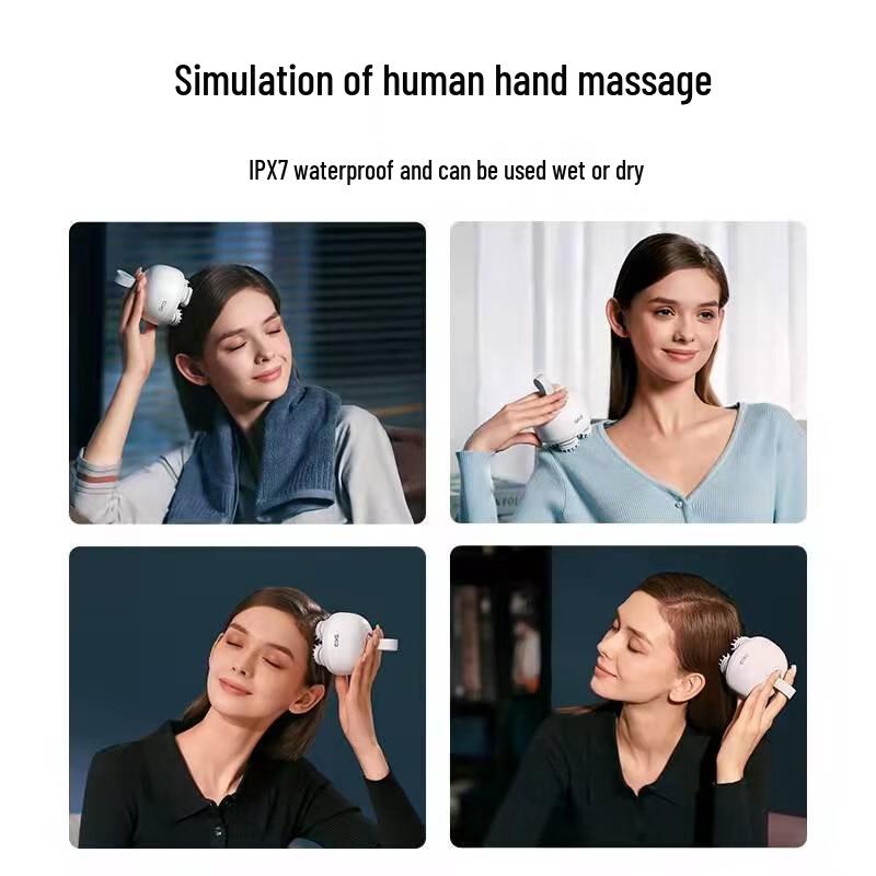 SKG Wet & Dry Waterproof Scalp Massager CN plug (adapter included)