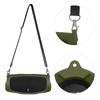 Silicone Case Cover for JBL Charge 5 Bluetooth Speaker, Travel Carrying Protective with Shoulder Strap for JBL Charge 5 Speaker