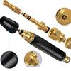 High Pressure Car Wash Gunss Flushing Sprinkler Nozzle Diamond Nipple Type Direct Spray Garden Hose Tap Water Booster Nozzle