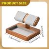 Wood Watch Stand Jewelry Bracelet Wristwatch Organizer for Desktop Rings Watches