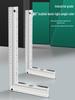 90° Aluminum Corner Woodworking Level & Triangle Steel Ruler