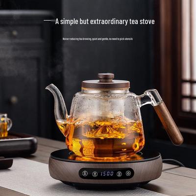 Multifunctional Electric Ceramic Tea Brewer with Timer - Smart Health Pot for Tea Brewing and Office Use