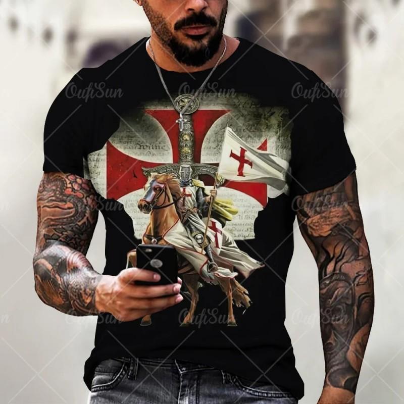 Mens Loose Fit Short Sleeve Crew Neck T-Shirt Streetwear Letter Print Casual Tee