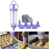 Cookie Press Set With Cake Cream Decorating Syringe Baking Pastry Nozzle