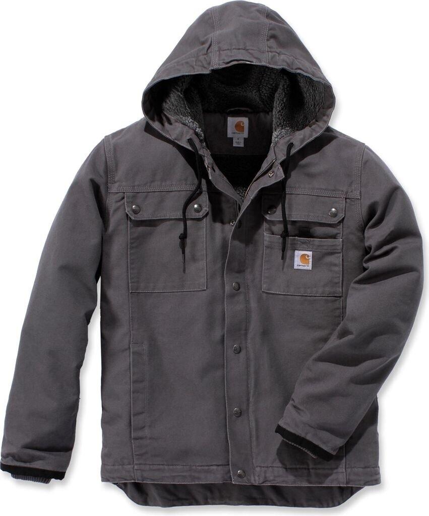 Демисезонная куртка Carhartt Washed Duck Bertlett Jacket gravel
