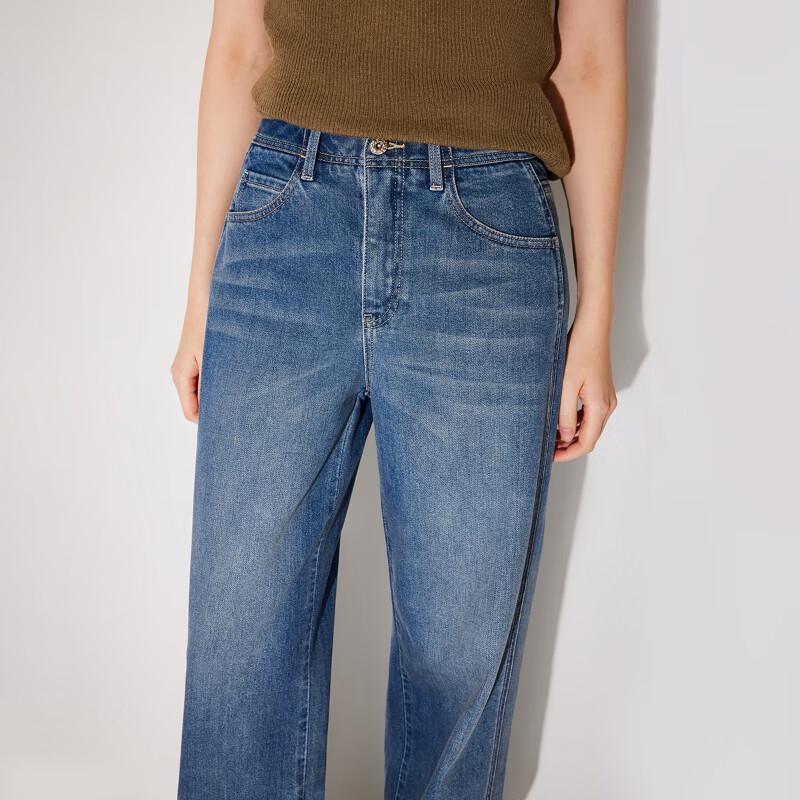 ONLY 2026 Spring Vintage High-Waist Straight-Leg Jeans