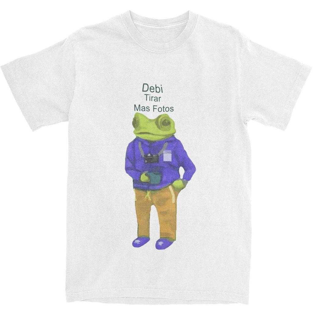 Men Women Bad Bunny DTMF Album With Bear Cartoon Debi Tirar Mas Fotos Shirt 100% Cotton Graphic Printed Tee Shirts Top Clothing