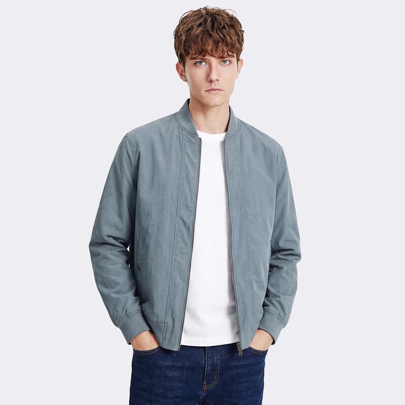Hodo Men's Casual Baseball Collar Jacket