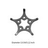 Cast Iron Tea Pot Holder Trivet Stand Heat Insulated Support Rack for Boiling Water and Coffee Pots