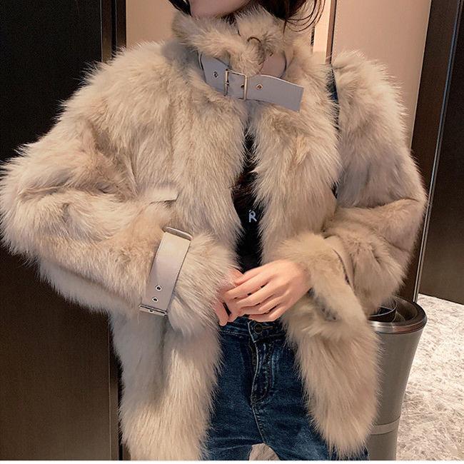 Deer Fur Motorcycle Jacket 