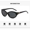Nové Módní Kočičí Oči Špičkové Sluneční Brýle Odolné proti UV záření Pódiová Vystoupení Streetová Fotografie Populární Dekorativní Brýle
