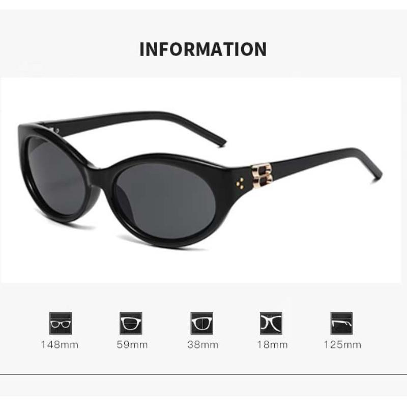 Nové Módní Kočičí Oči Špičkové Sluneční Brýle Odolné proti UV záření Pódiová Vystoupení Streetová Fotografie Populární Dekorativní Brýle