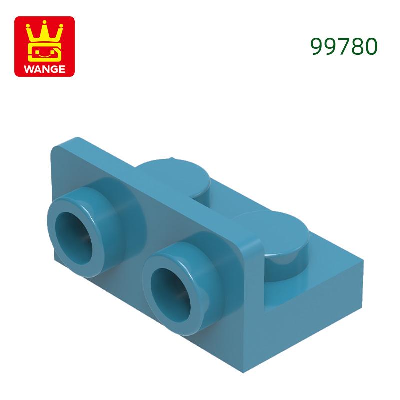 186 Stück/Los 99780 Winkelstein 1 x 2 - 1 x 2 Umgekehrter Stein Moc Farbige Zubehörteile Kompatibel mit Stein Kinder Spielzeug Bausteine