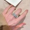 1PC Women, New, Temperament, Fashion, Ring Slightly Inlaid, Zircon, Arrangement