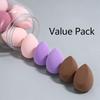 12 14 Pcs Makeup Sponge Blender Beauty Egg for Foundation Powder Application with Storage Bottle Powder Puff Makeup Sponge Set