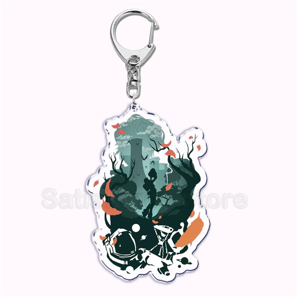 Hot Game Apex Legends Characters BLOODHOUND Acrylic Key Chain Pendant Key Ring Keychains Keyring for Bag Pendant Jewelry Gifts