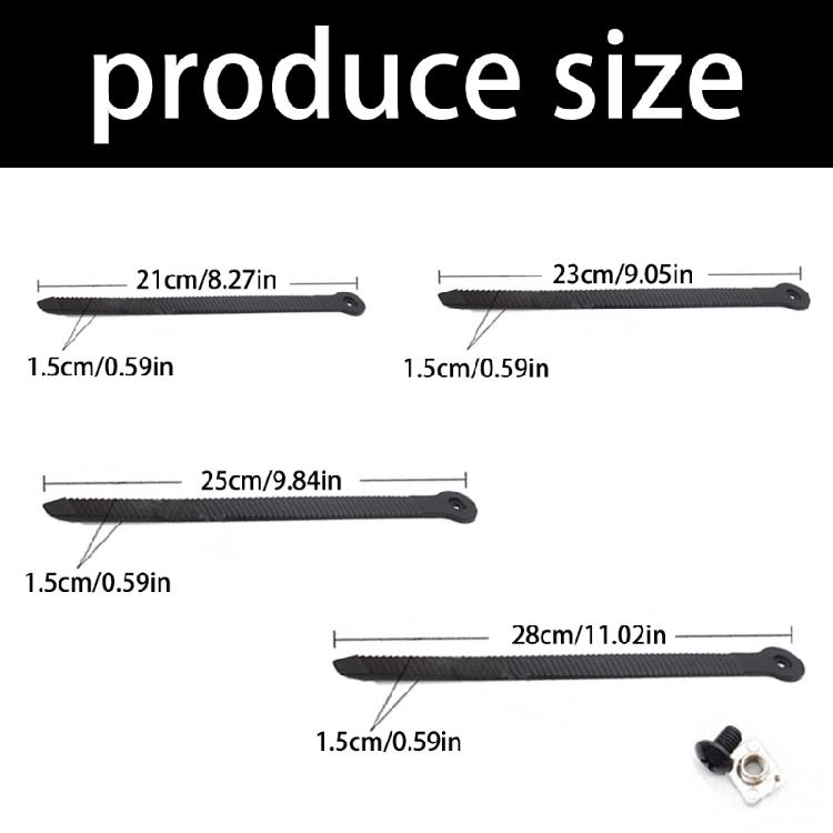 Highly Elastic Snowboard Binding Ladder Straps Light Weight Plastic Ankles Straps Snowboard Accessories Enduring