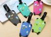 Etiqueta Identificadora Kawaii para Viagem de Negócios Mochila Bolsa de Mão Etiqueta de Bagagem de Silicone Mala de Viagem Tags de Nome ID com Alça