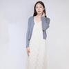 Sweet Basil Women's V-Neck Long Sleeve Knitted Cardigan