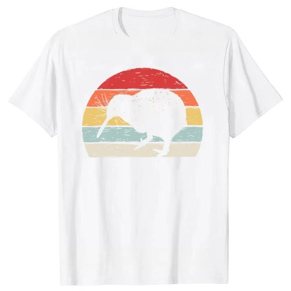 Funny The Kiwi Is Dead T Shirt Unisex Vintage New Zealand Bird Graphic Print Cotton Regular Fit Summer Streetwear Tee Top